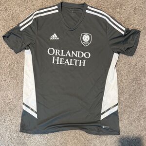 Adidas Dark Gray Orlando City Men's Training Jersey